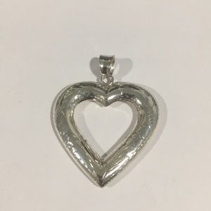 Sterling Silver 925 Women's Heart ❤️ Pendant
